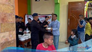 Satuan Brimob Polda Sumut Tebar Kasih di Hari Minggu, Wujud Nyata Pengabdian Menyambut HUT Korps Brimob Polri ke-80